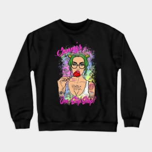 Strong lady Crewneck Sweatshirt